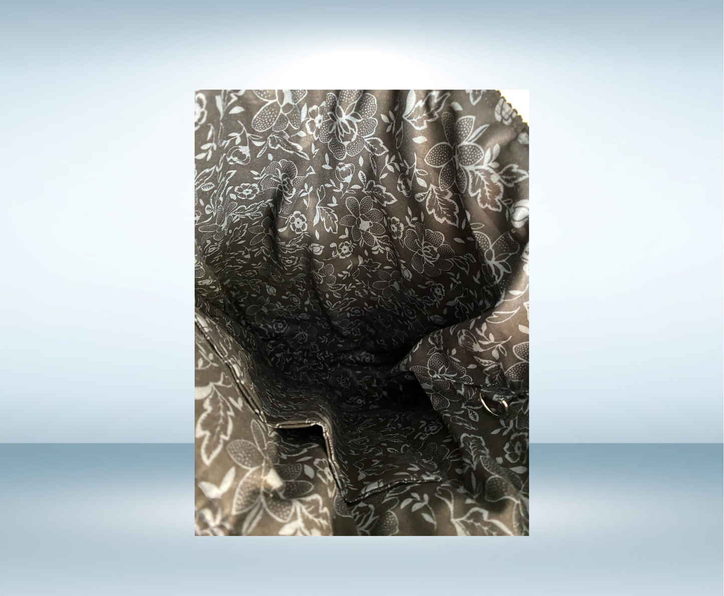 Quilted Tote Bag - Imogen's Midnight Blue