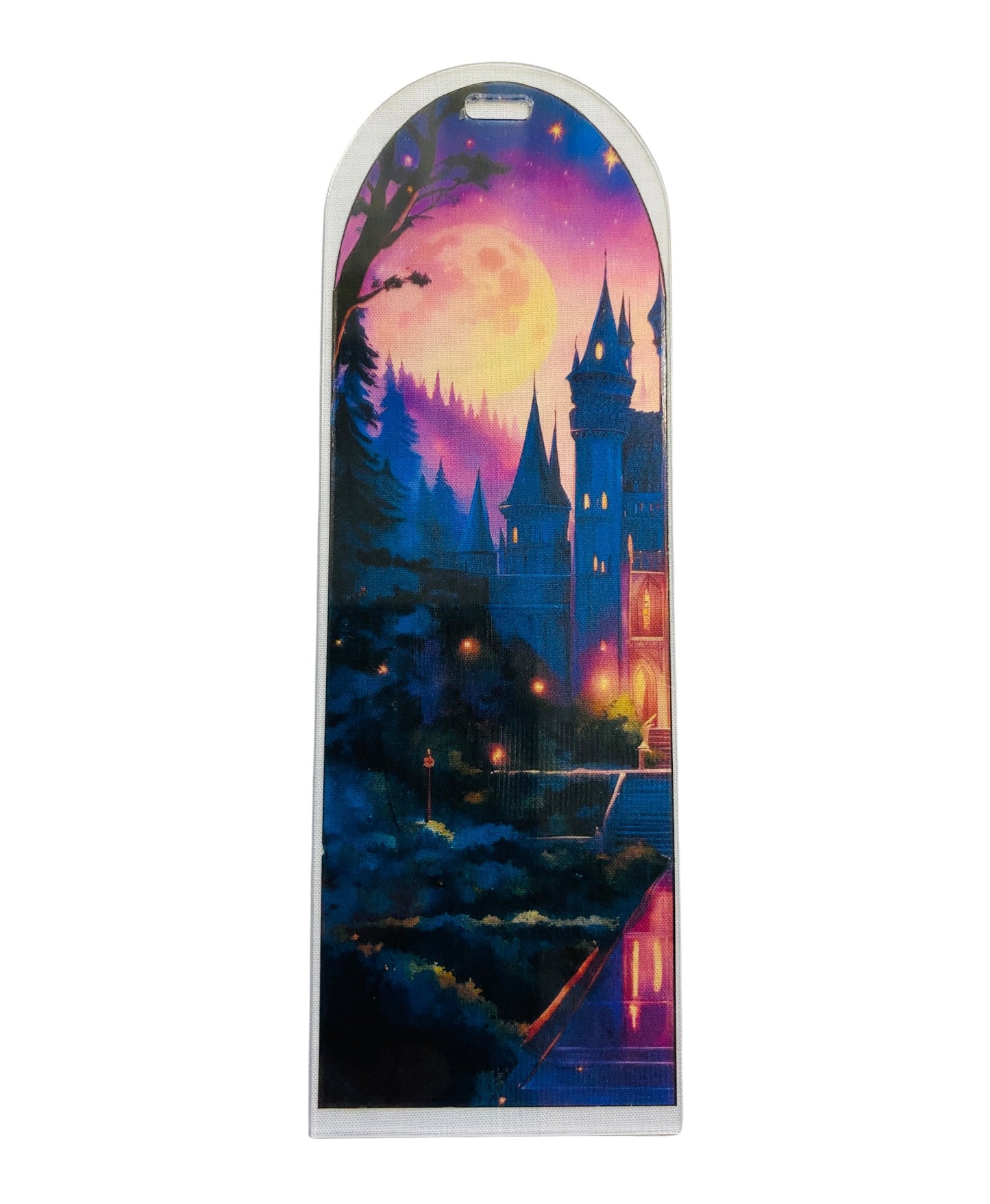 Acrylic Bookmark With Tassel - Moonlight