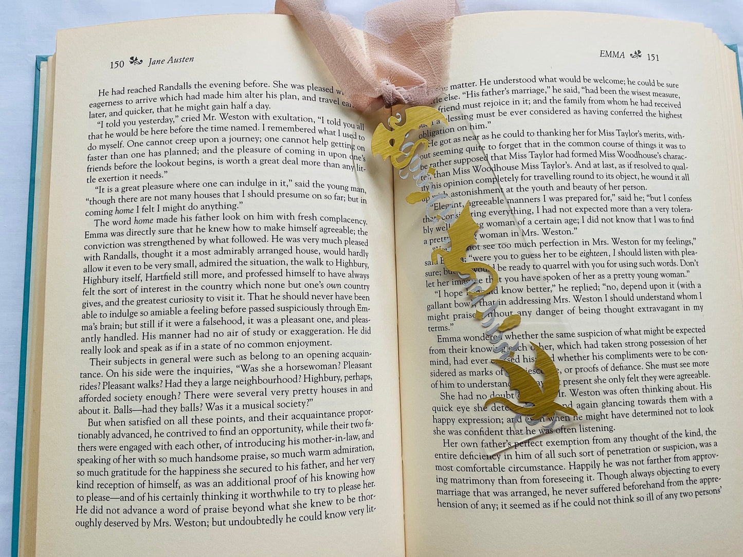 Acrylic Bookmark With Tassel - Dragons
