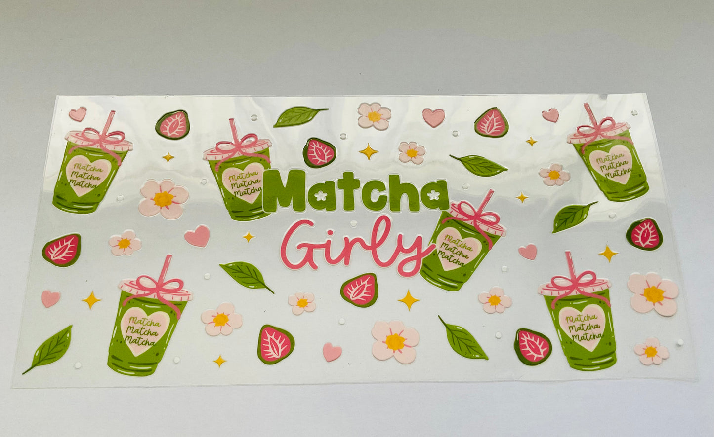 Glass Cup - Matcha Options