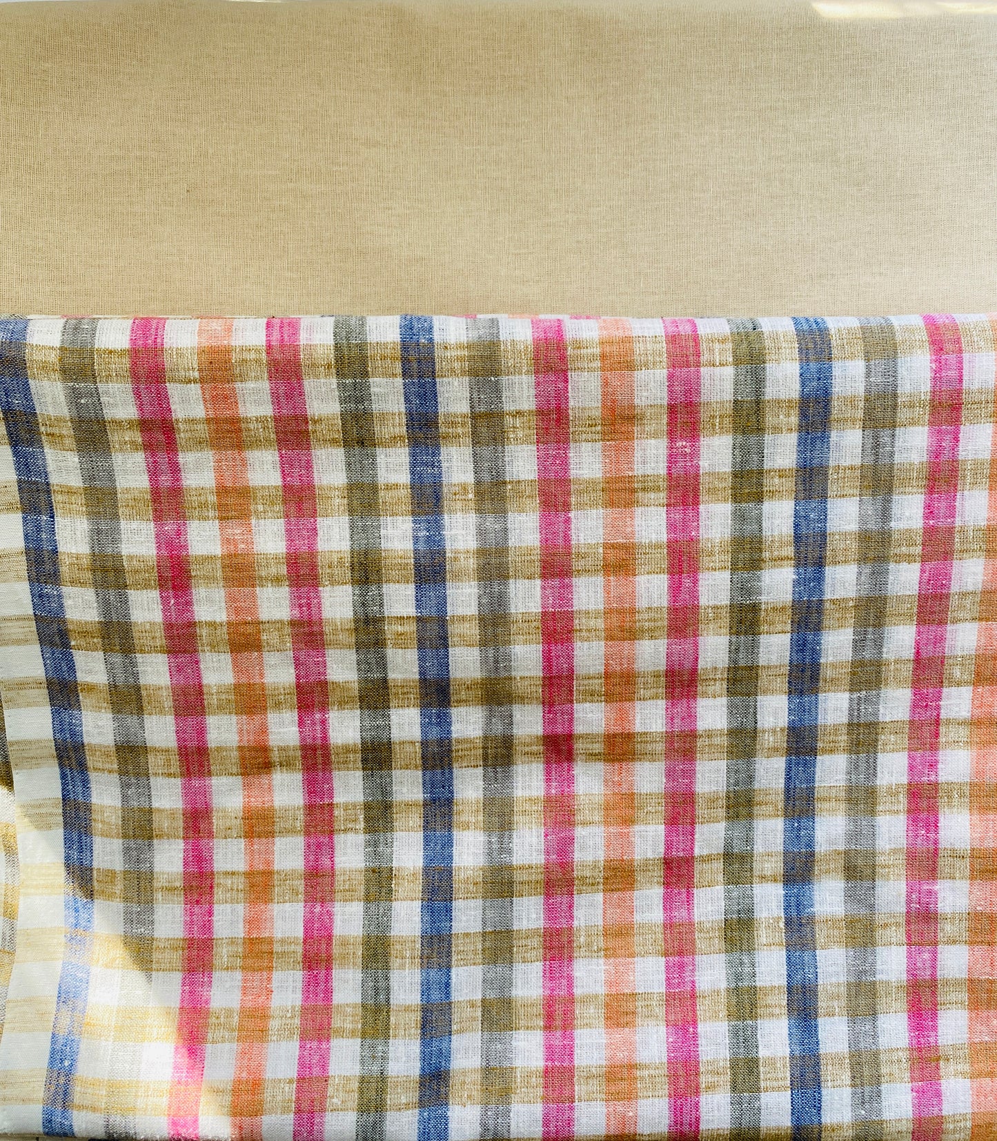 Quilted Tote Bag - Pretty Check