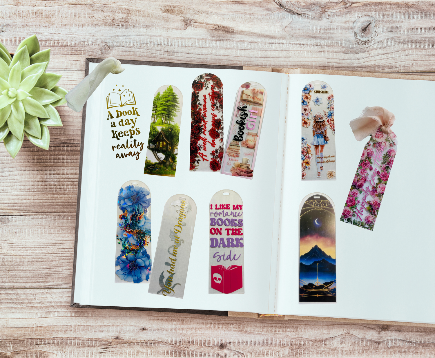 Acrylic Bookmarks
