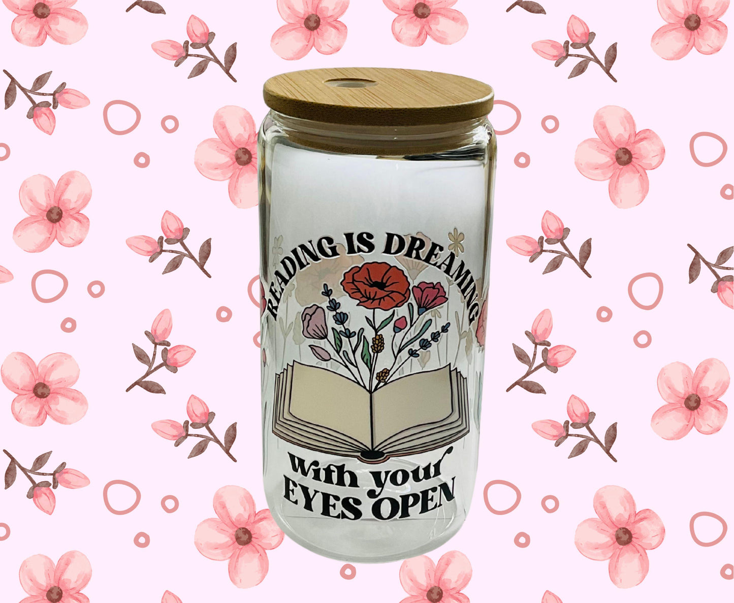 Glass Cup - Bookish Options