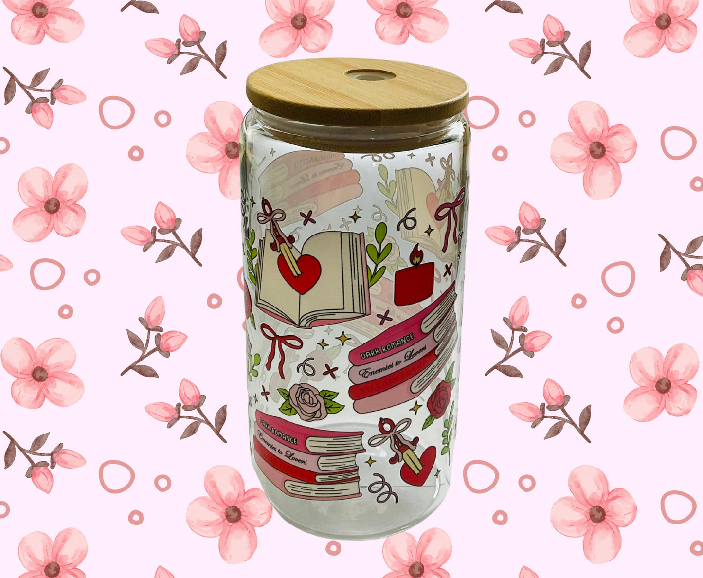 Glass Cup - Bookish Options