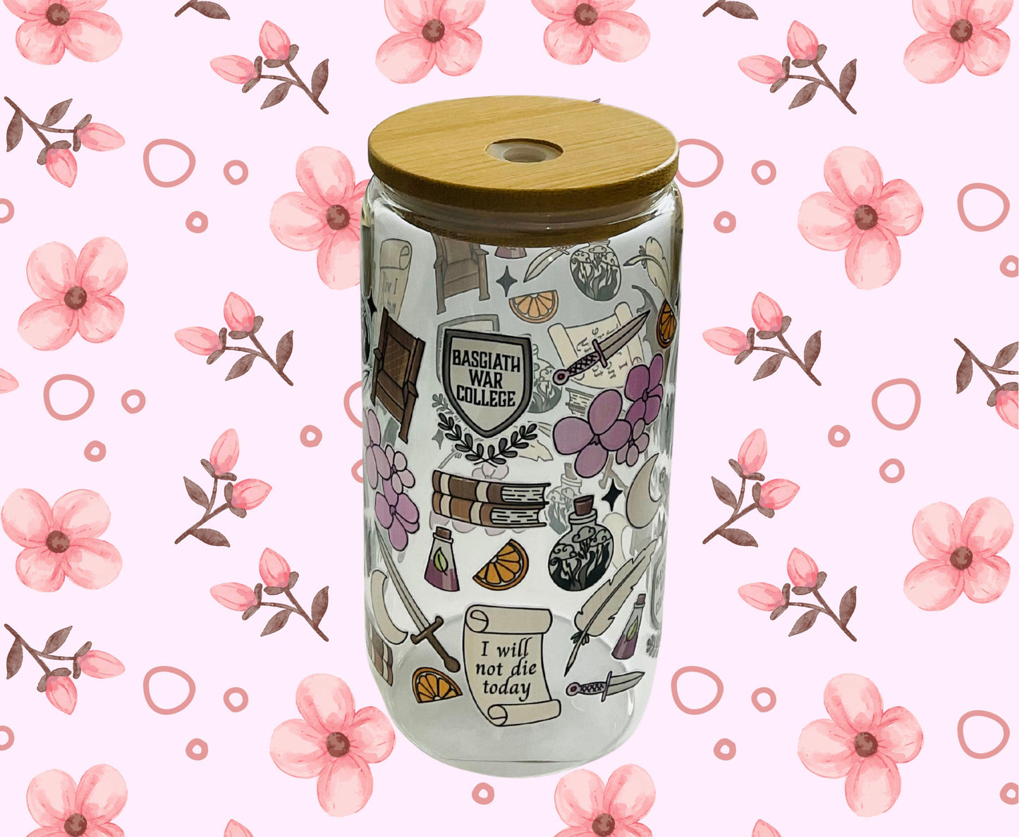 Glass Cup - Romantasy options