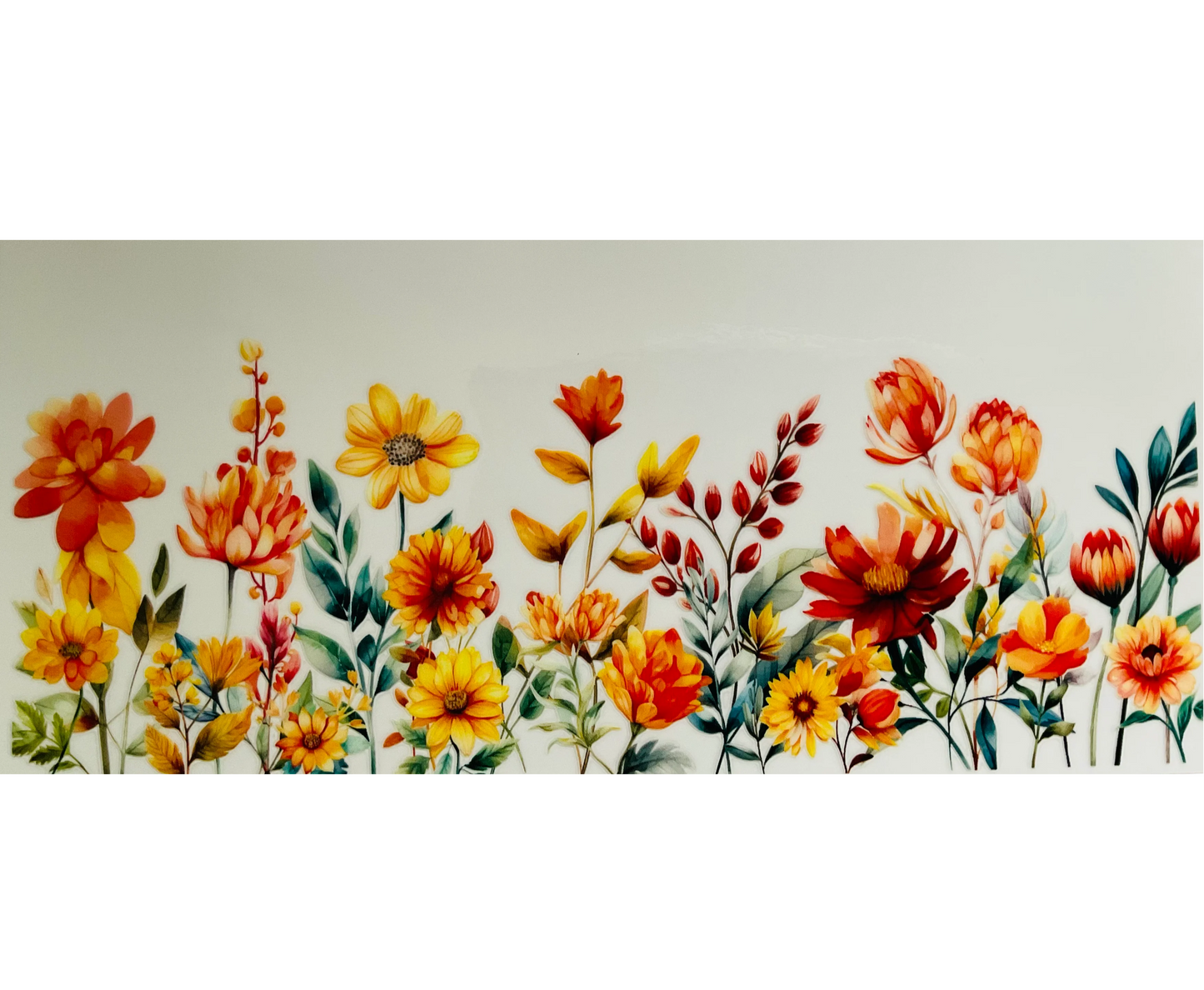 Glass Cup - Floral options