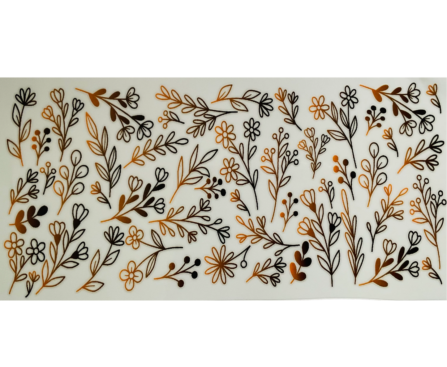 Glass Cup - Floral options