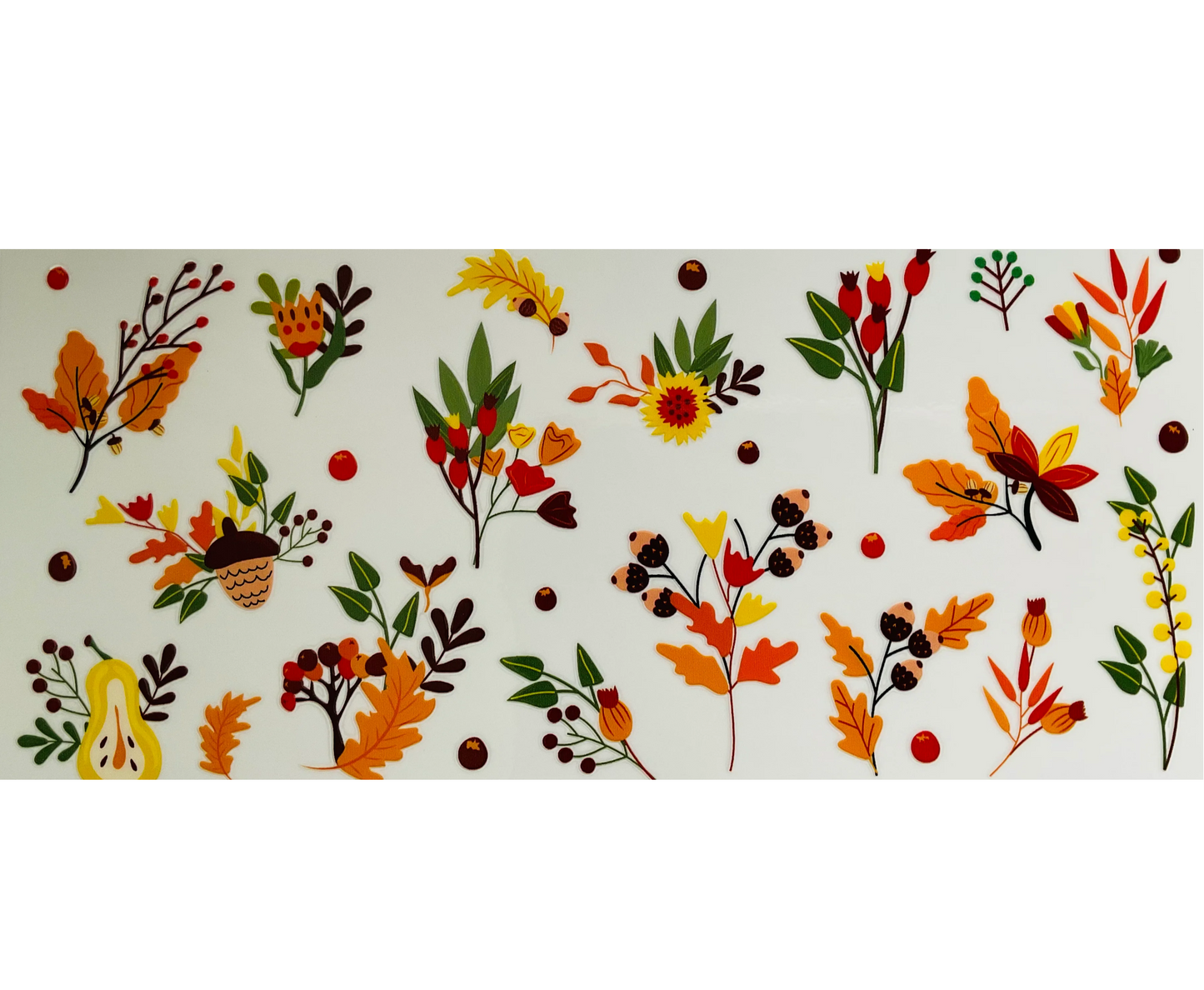 Glass Cup - Floral options