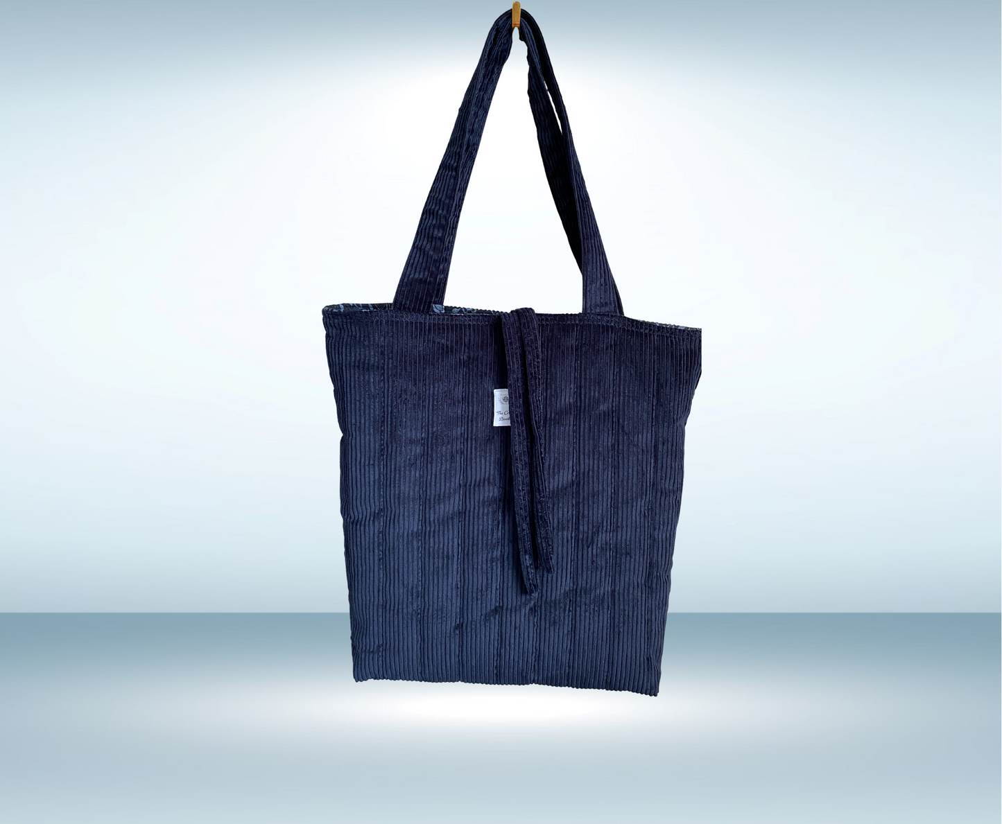 Quilted Tote Bag - Imogen's Midnight Blue