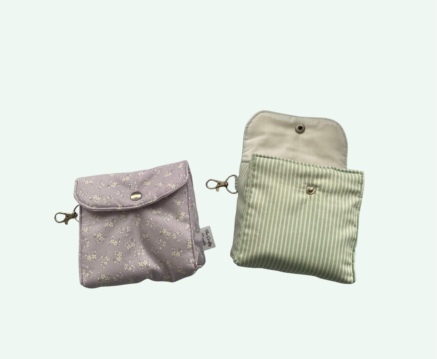 Quilted Boxy Pouch (with wristlet) - A girl's essential kit