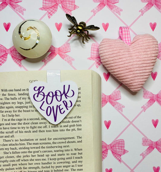 Magnetic Bookmark - Book Lover