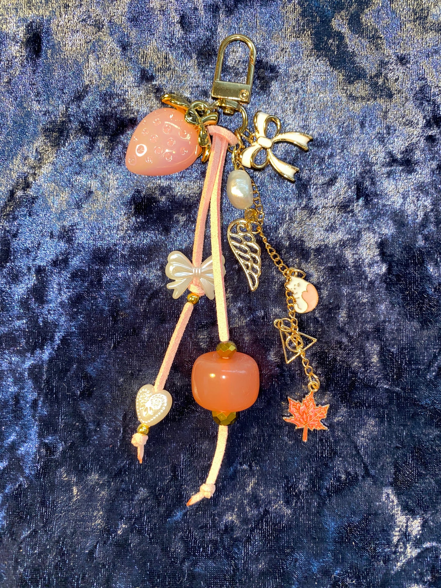 Bag - Keychain Charms - Beaded