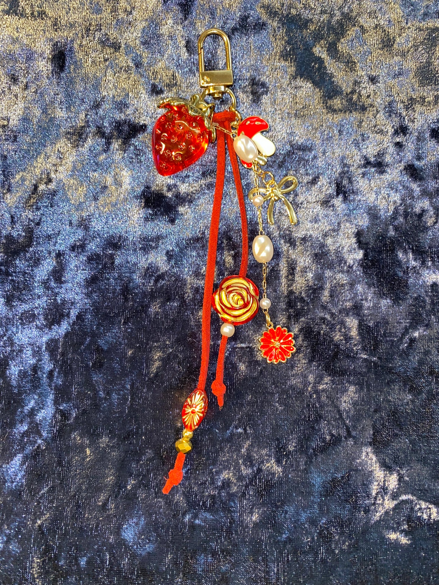 Bag - Keychain Charms - Beaded