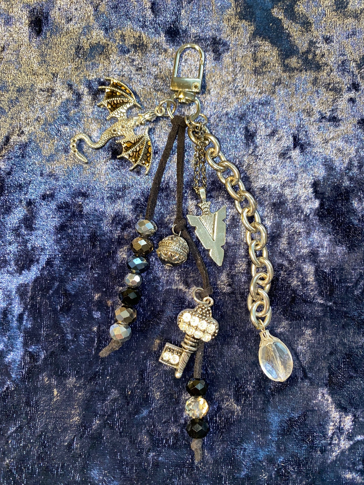 Bag - Keychain Charms - Beaded