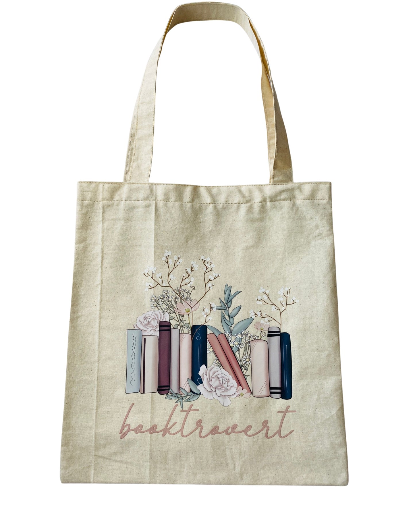 Canvas Tote Bag - Booktrovert