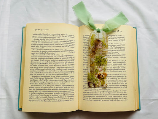 Acrylic Bookmark With Tassel - Day dream