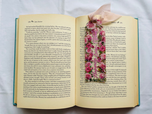 Acrylic Bookmark With Tassel - Happily Ever After