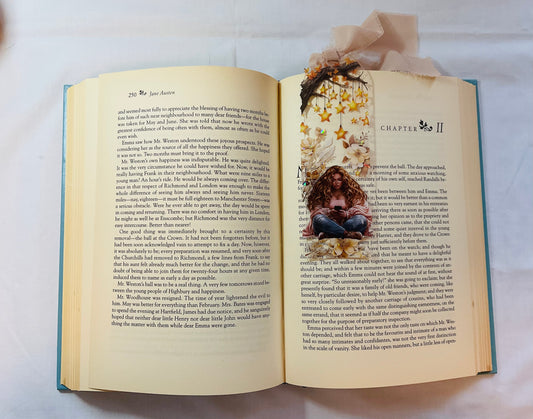 Acrylic Bookmark With Tassel - Sitting with the Stars