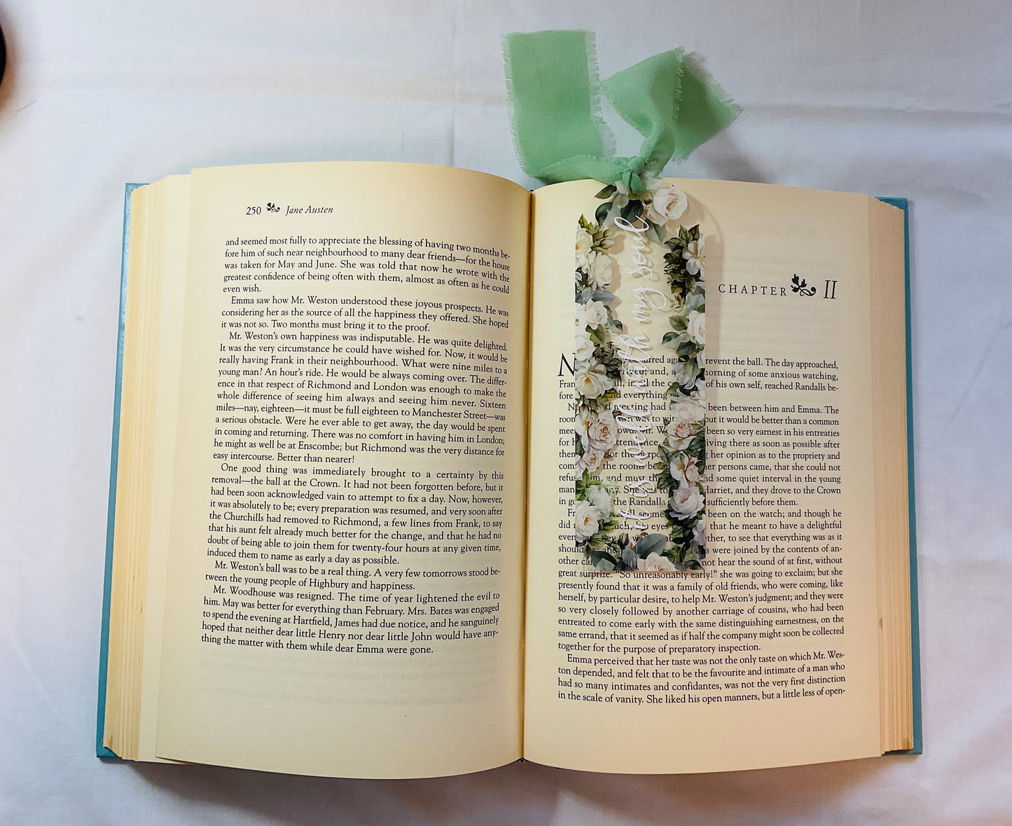 Acrylic Bookmark With Tassel - It is well with my soul 1
