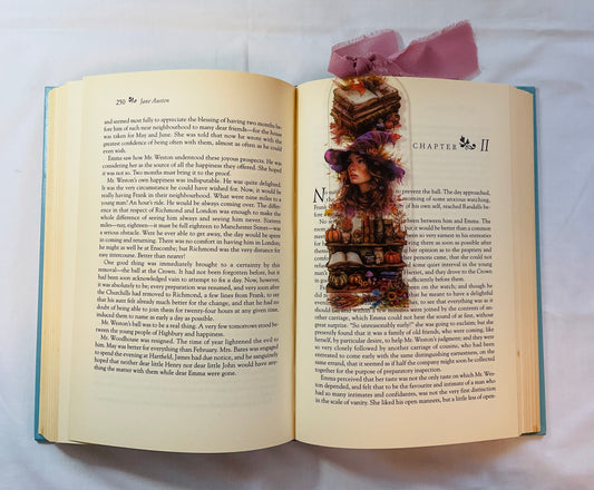 Acrylic Bookmark With Tassel - Hocus Pocus