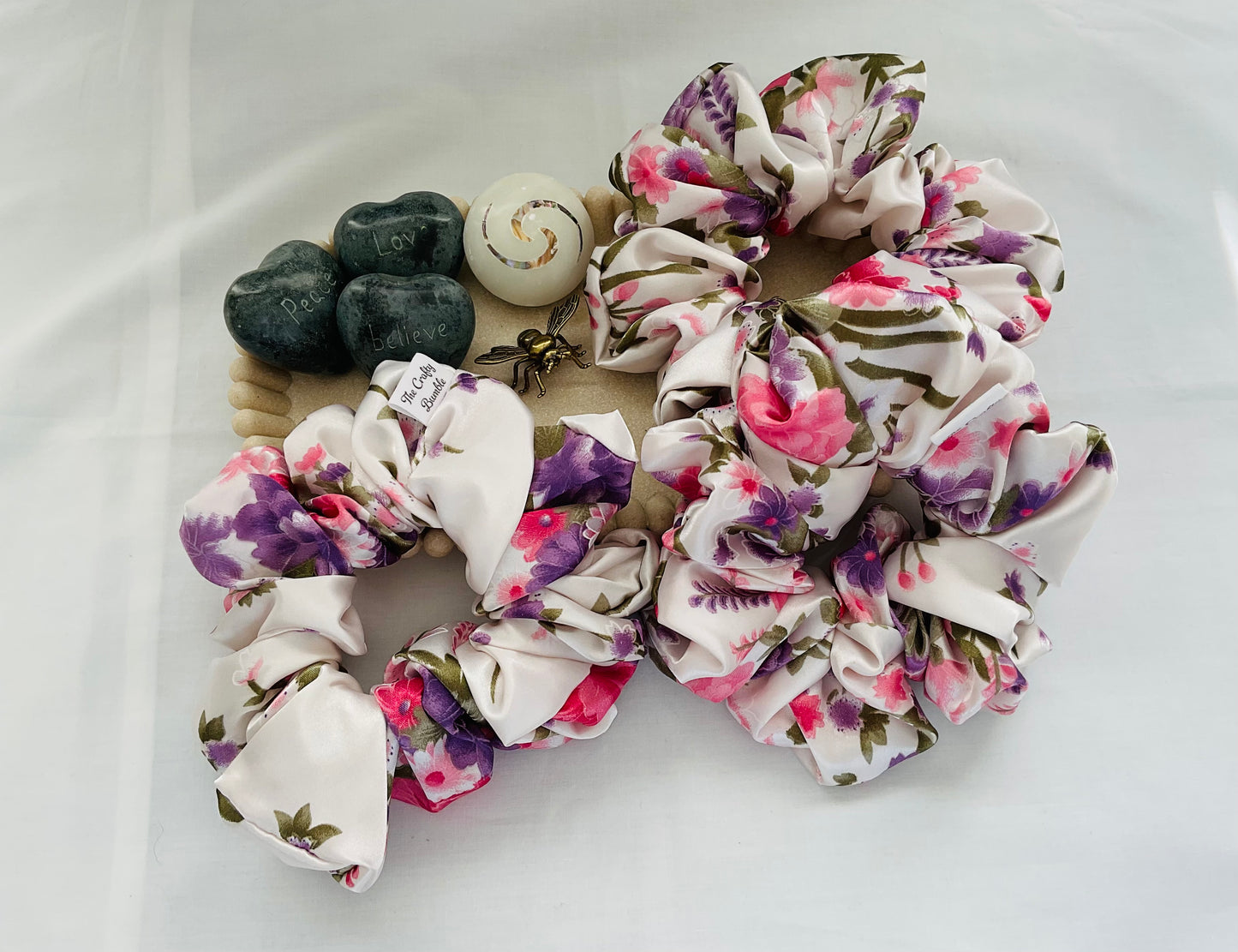 Satin Scrunchie - Jean XL