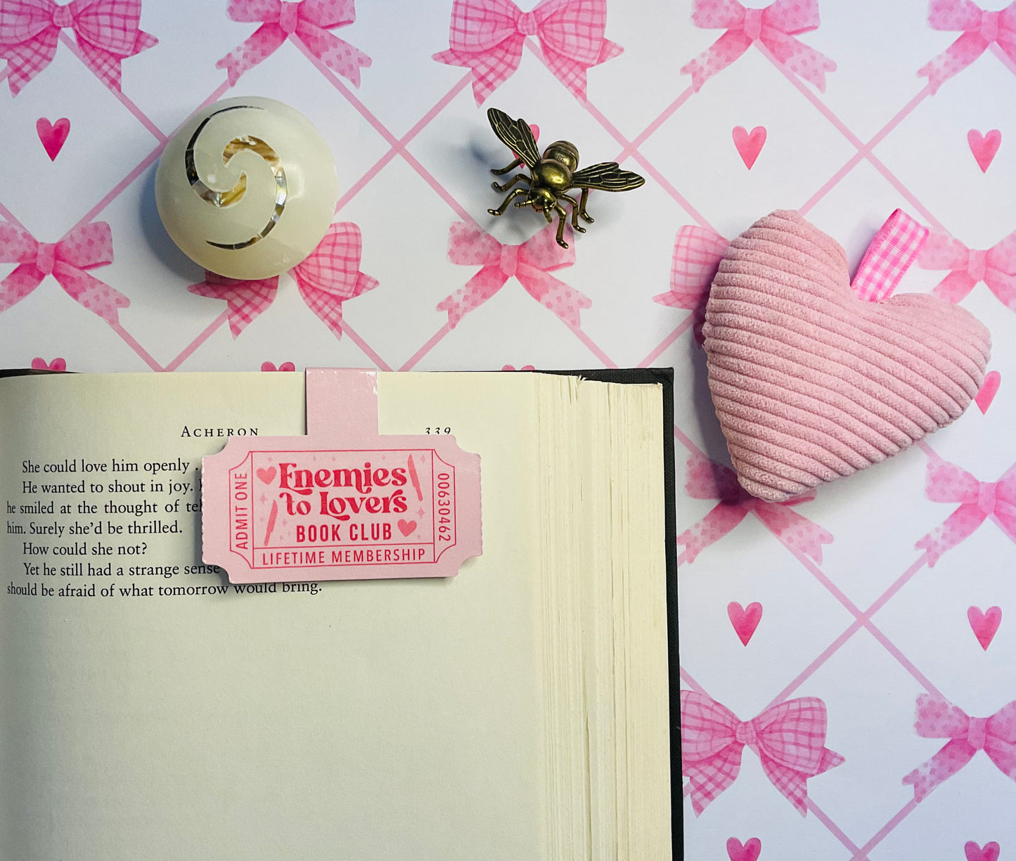 Magnetic Bookmark - Enemies to Lovers