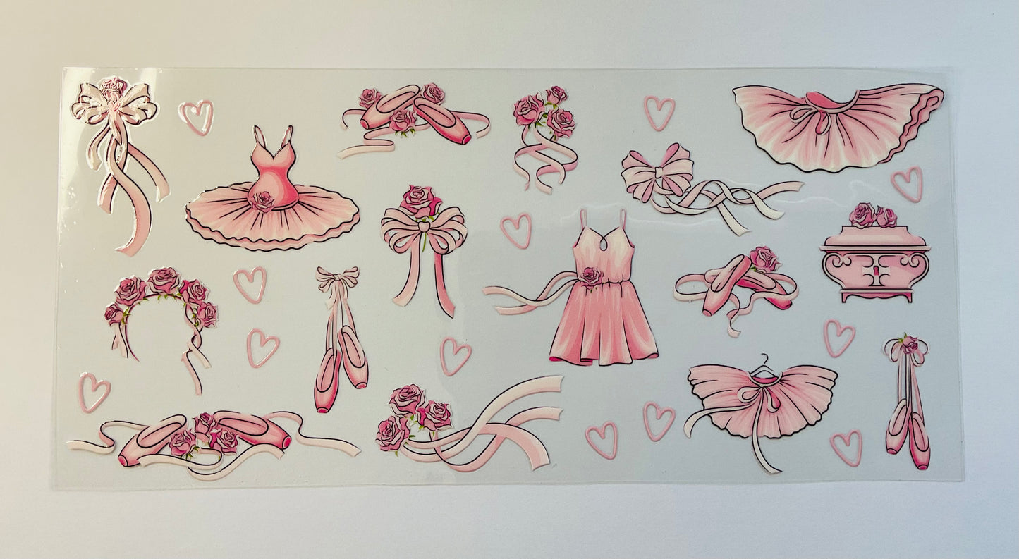 Glass Cup - Girly Chic options