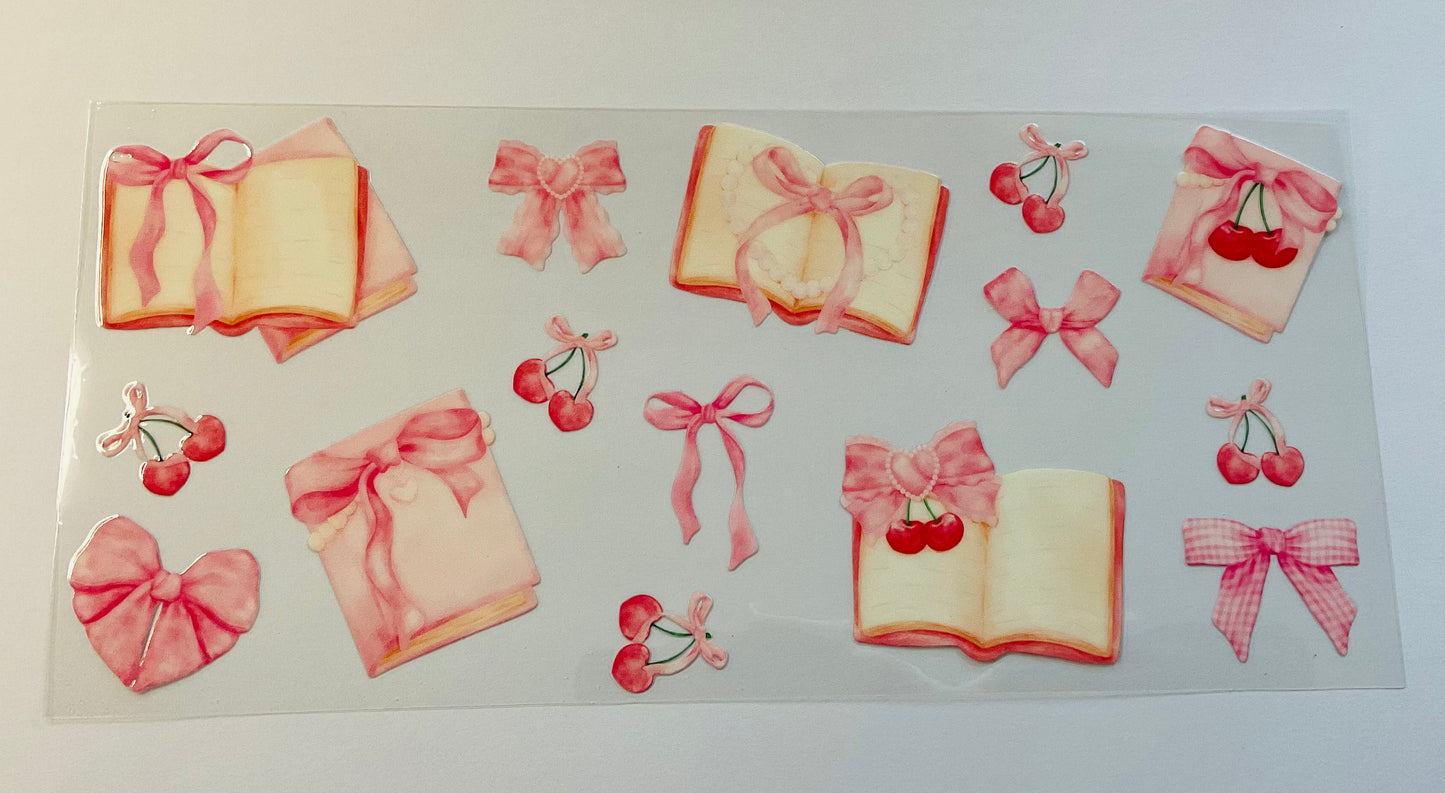 Glass Cup - Girly Chic options