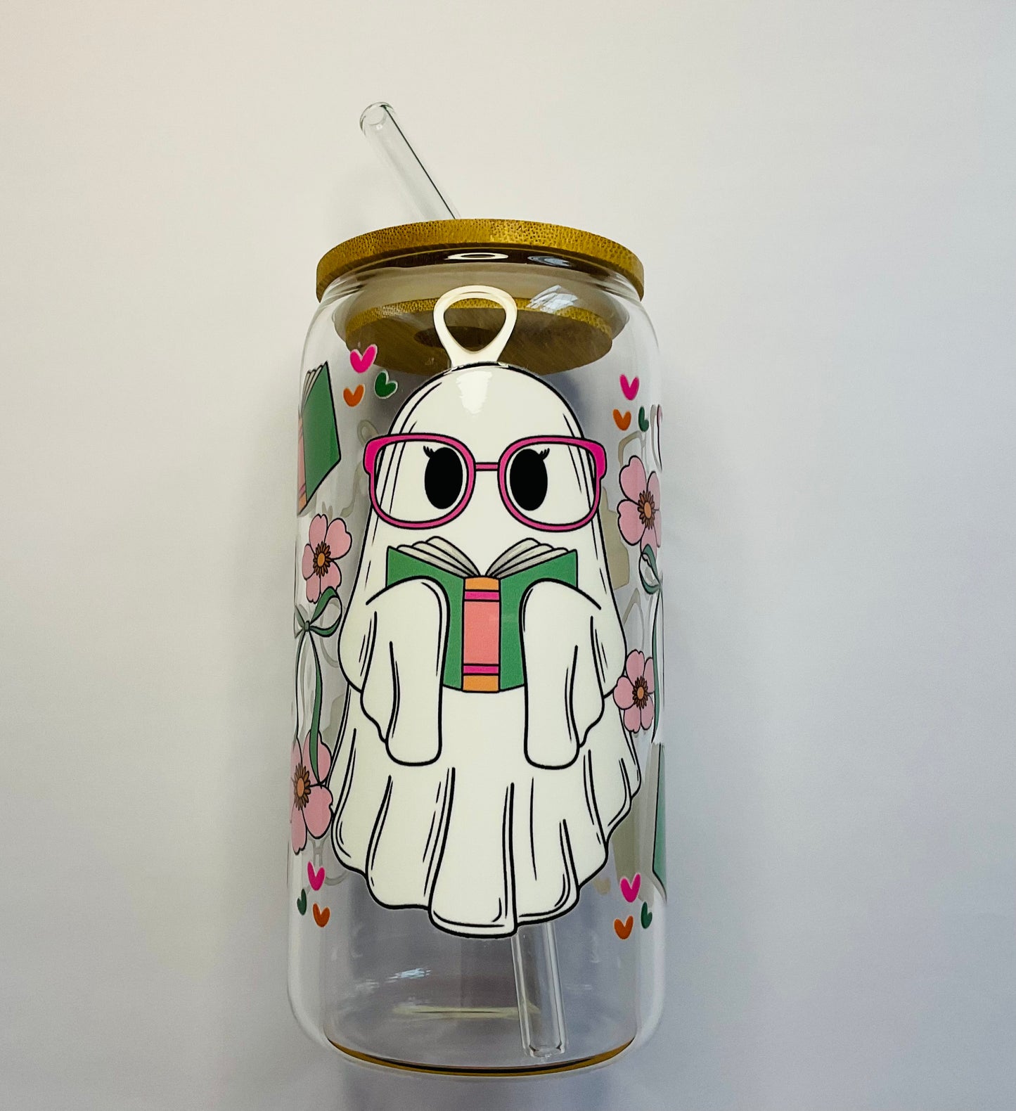 Glass cup - Cute Ghosts options