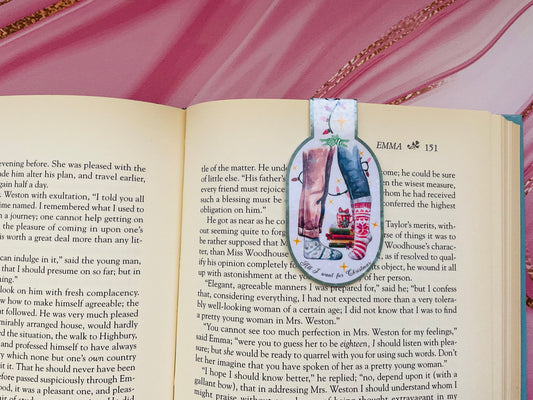 Magnetic Bookmark - All I want for Christmas