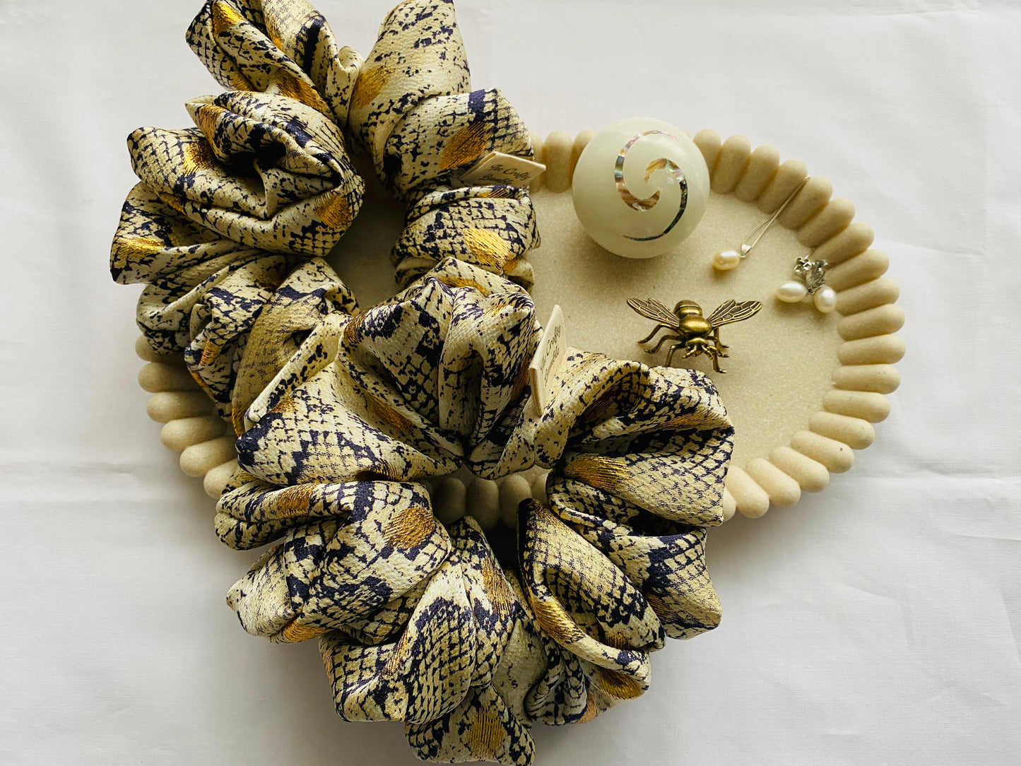 Satin Scrunchie - Leilani XL