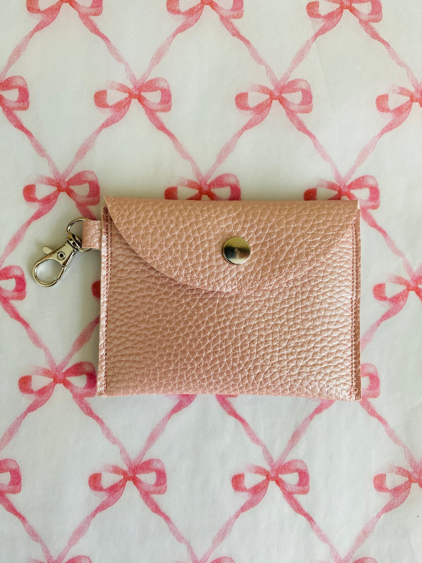 Keychain coin purse - Light pink