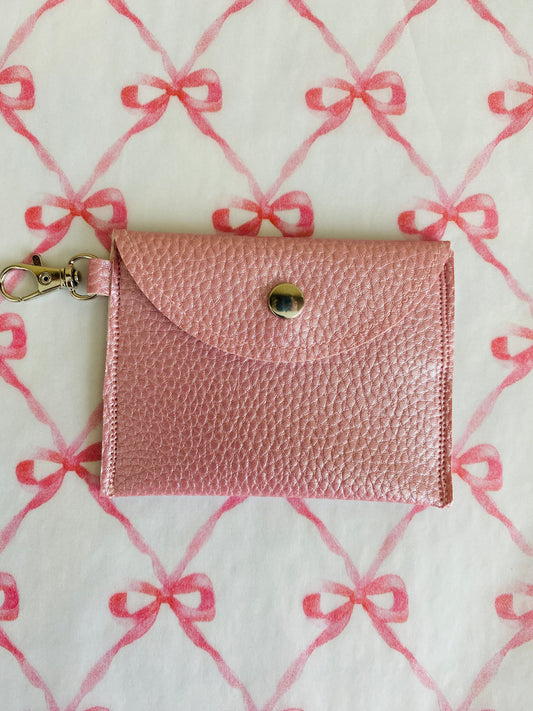 Keychain coin purse - Darker pink