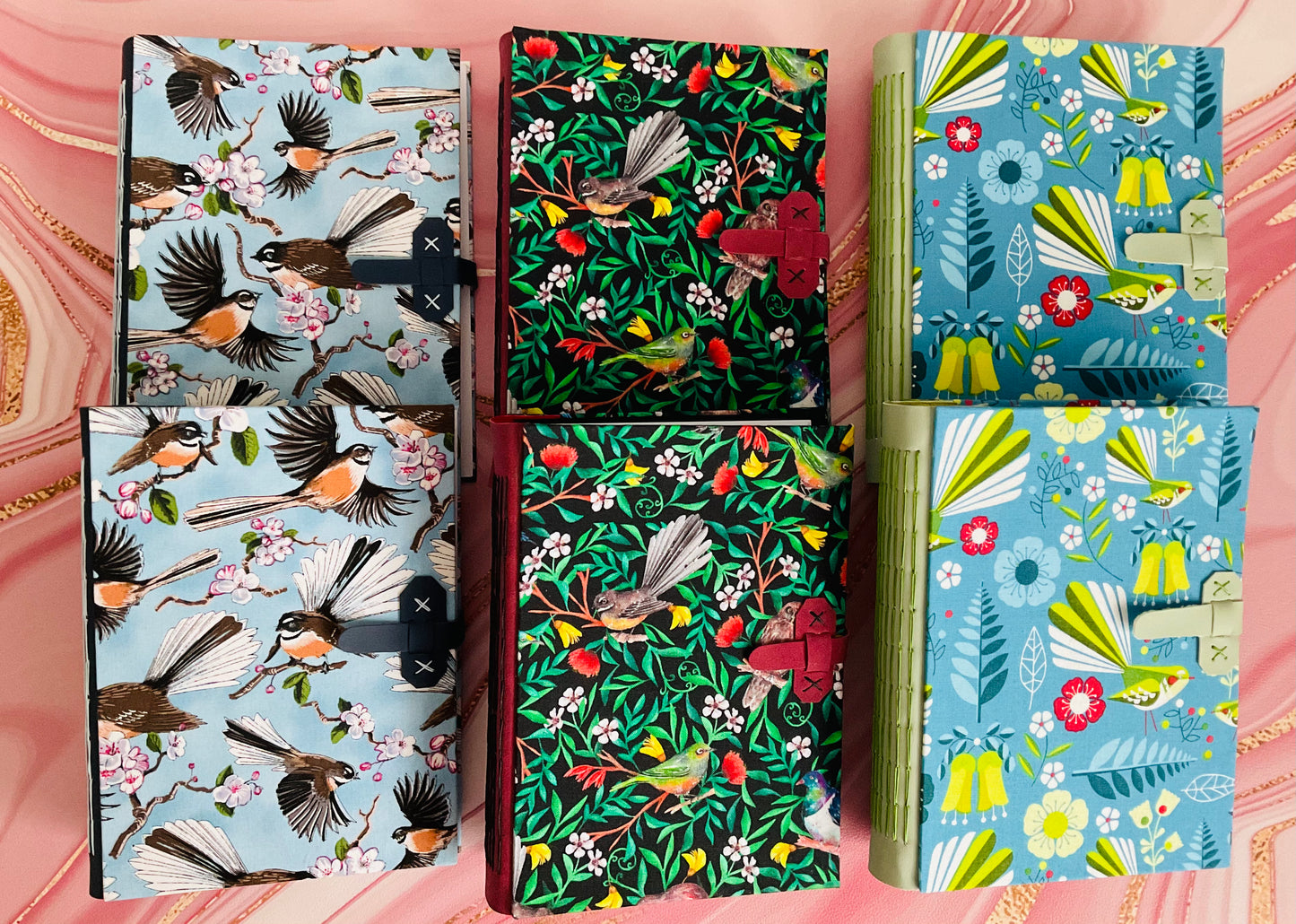 Handsewn Notebooks - Fantail Edition