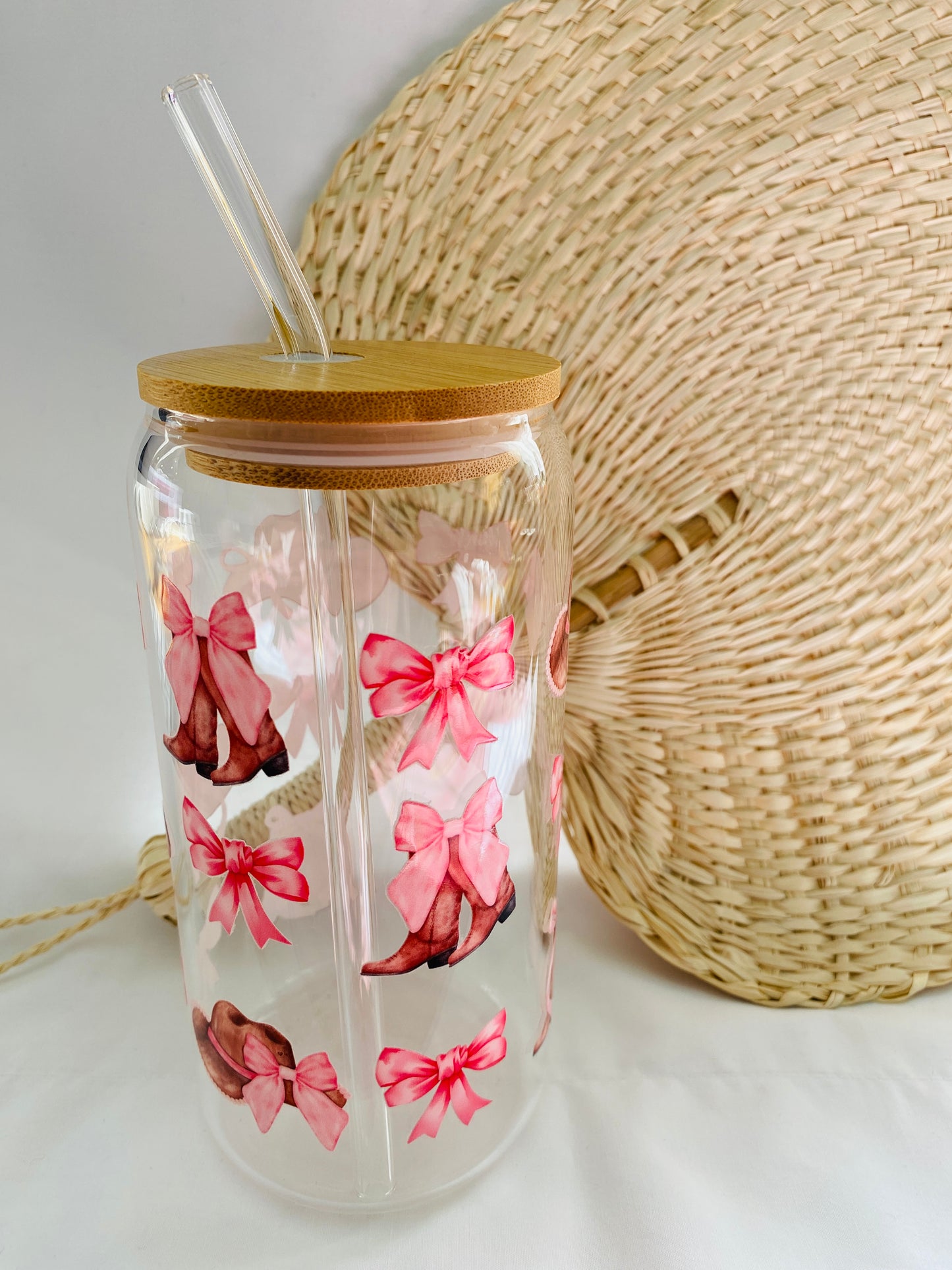 Glass Cup - Girly Chic options