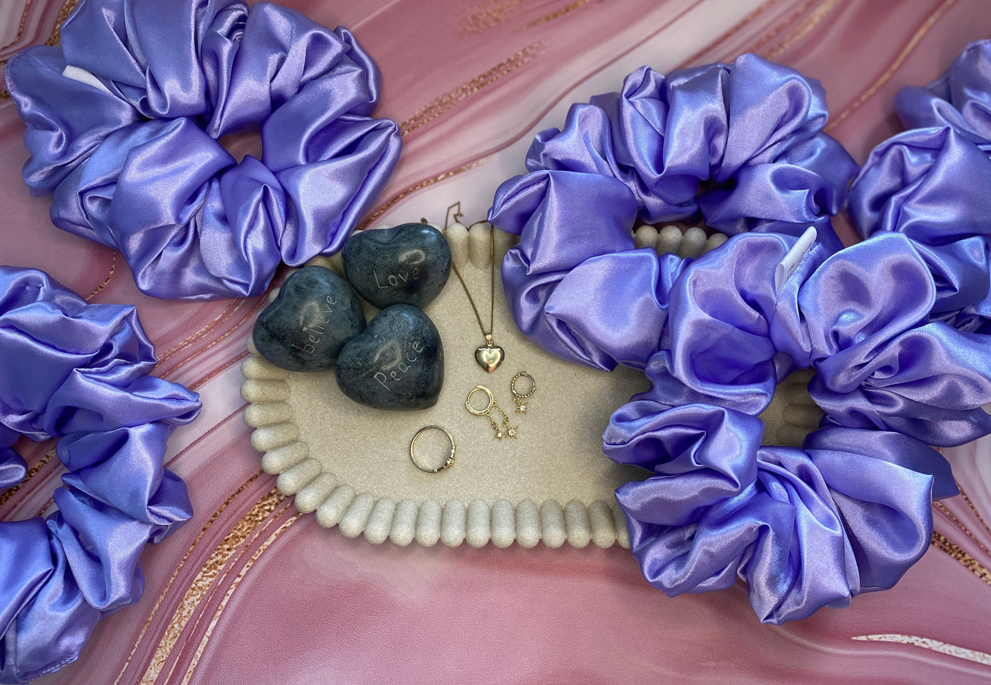 Satin Scrunchie - Alicia XL