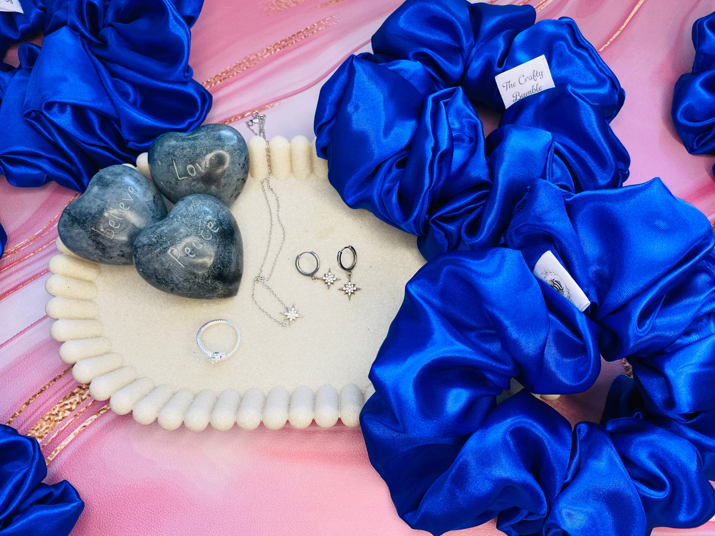 Satin Scrunchie - Sally XL